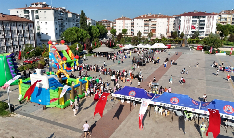 Bafra’da Çocuk Şenliği düzenlendi