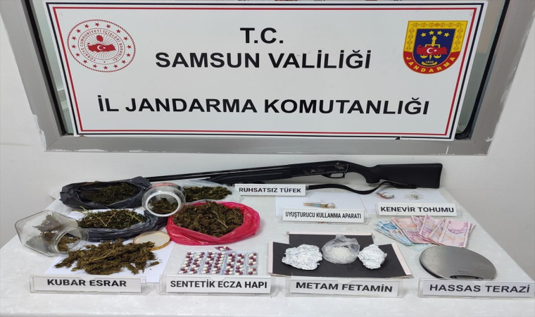 Samsun’da uyuşturucu operasyonunda 1 şüpheli gözaltına alındı