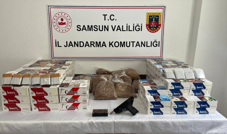 Samsun’da kaçakçılık operasyonunda 2 kişi yakalandı