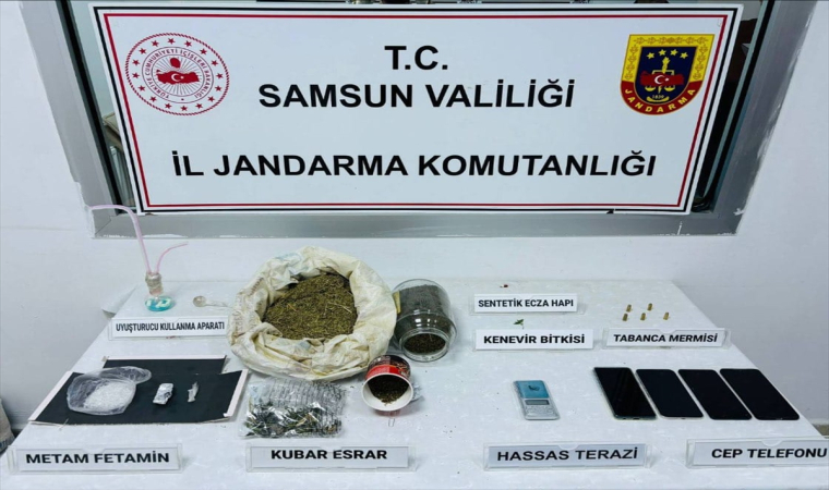 Samsun’da uyuşturucu operasyonunda 1 zanlı yakalandı