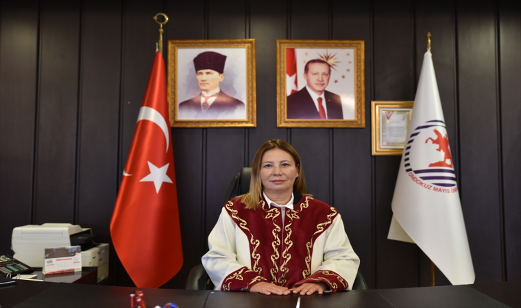 Ondokuz Mayıs Üniversitesinde Rektör Prof. Dr. Fatma Aydın göreve başladı