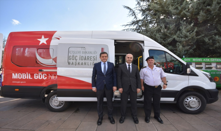 Kastamonu’da ”mobil göç noktası” aracı hizmet vermeye başladı