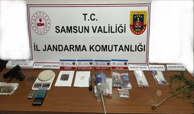 Samsun’da uyuşturucu operasyonunda 1 zanlı yakalandı