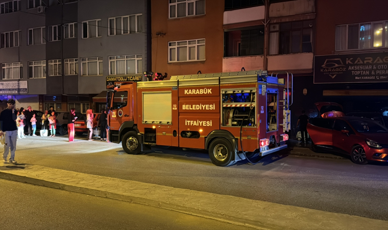 Karabük’te iş yerinde çıkan yangın söndürüldü