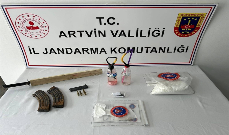 Artvin’de uyuşturucu operasyonunda 1 şüpheli tutuklandı