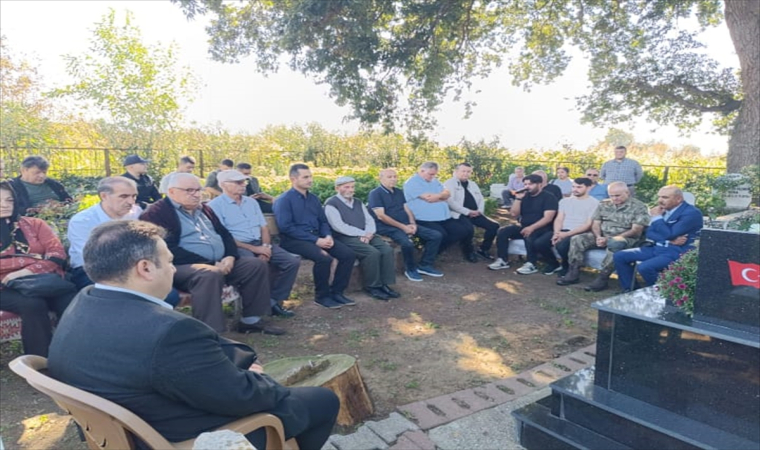 Samsun’da Şehit Salih Ersin kabri başında dualarla anıldı