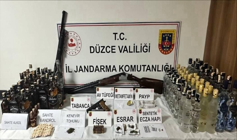 Düzce’de uyuşturucu operasyonu, 1 şüpheli yakalandı