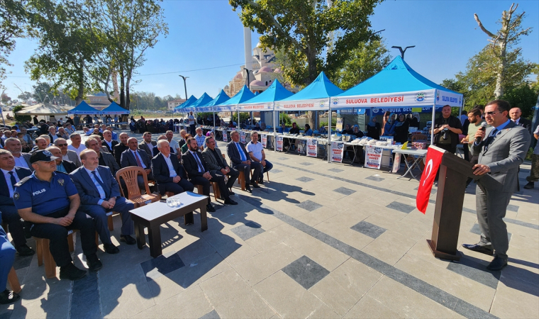 Amasya’da geliri cami yapımında kullanılmak üzere kermes açıldı