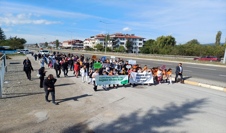 Yeniçağa’da ”sağlıklı yaşam yürüyüşü” yapıldı