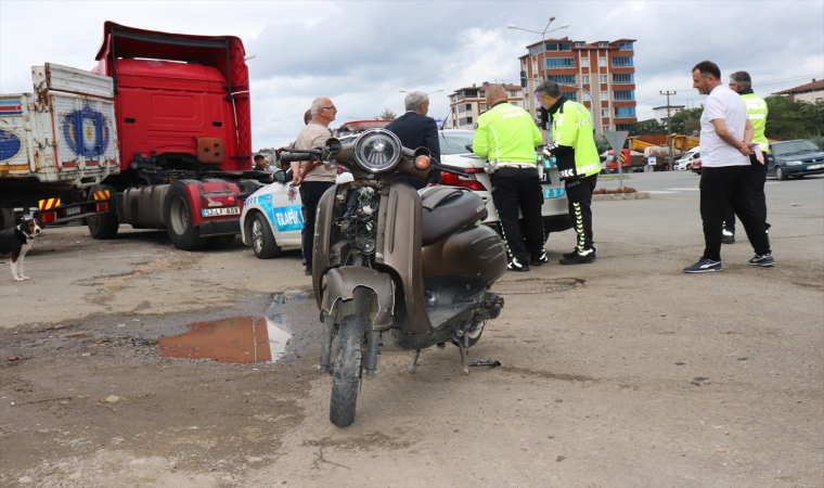 Ordu’da trafik kazasında 1 kişi yaralandı