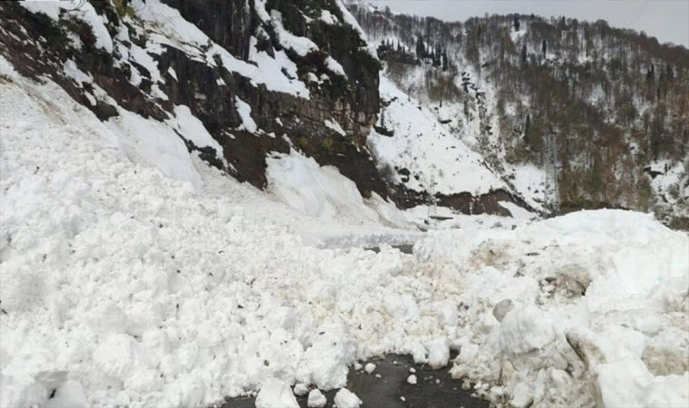 Çığ nedeniyle 6 köy yolu ulaşıma kapandı