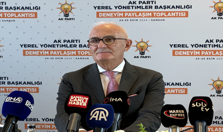 AK Parti Genel Başkan Yardımcısı Yılmaz, Samsun’da konuştu