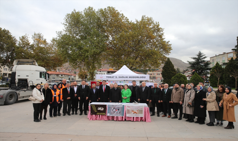 Tokat’ta organ bağışı bilgilendirme çadırı açıldı