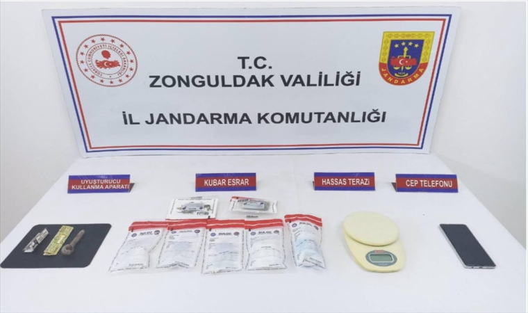 Zonguldak’ta uyuşturucu operasyonunda yakalanan zanlı tutuklandı