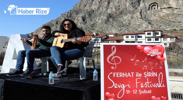 Amasya'da "Ferhat ile Şirin Festivali" başladı