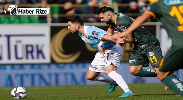 Aytemiz Alanyaspor: 0 - Trabzonspor: 4 (İlk yarı)