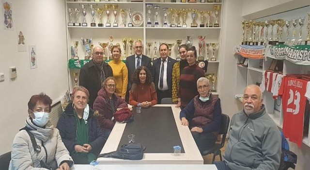 Belediyespor’a CHP’den hayırlı olsun ziyareti