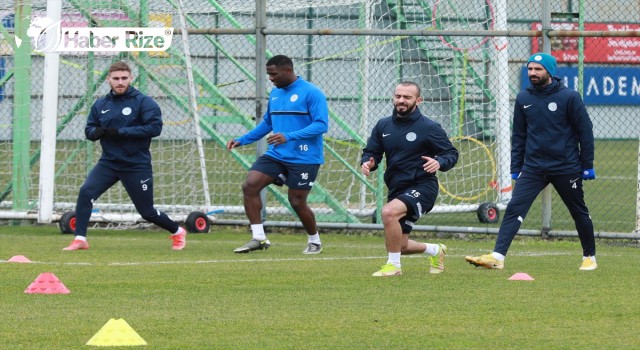 Rizespor'da Medipol Başakşehir maçı hazırlıkları