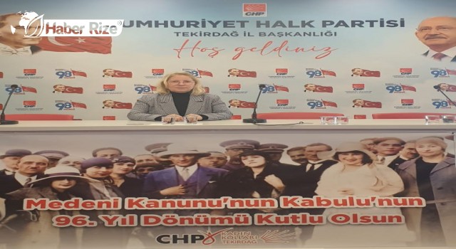 CHP'Lİ YONTAR MEDENİ KANUNUN KABULÜNÜ KUTLADI!