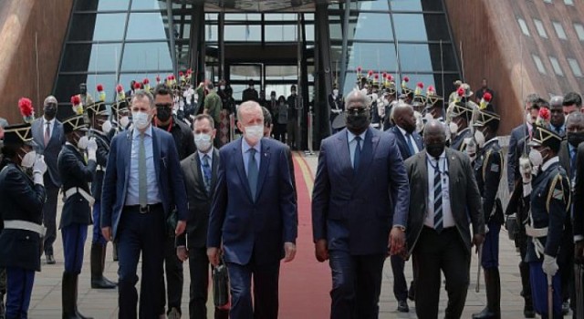 Cumhurbaşkanı Erdoğan, Kongo Demokratik Cumhuriyeti’nden Senegal’e gitti