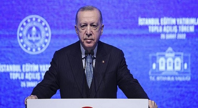 Cumhurbaşkanı Erdoğan, Toplu Açılış Töreni’ne katıldı