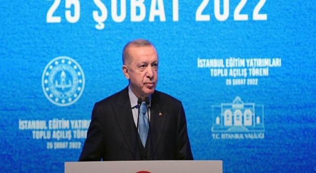 Erdoğan: Yerli, millî ve insani değerler üzerine inşa edilmiş bir eğitim müfredatı