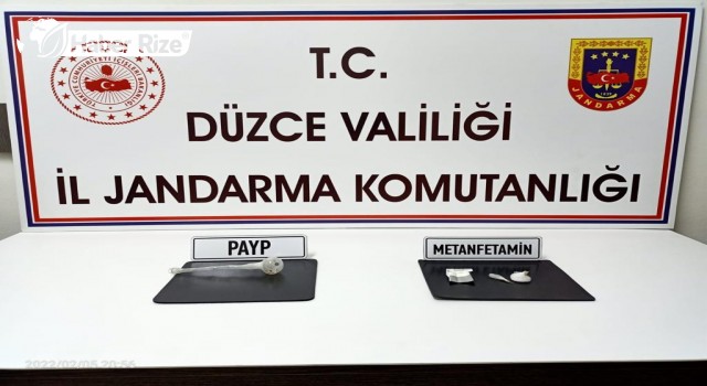 Düzce'de uyuşturucu operasyonunda 1 şüpheli yakalandı