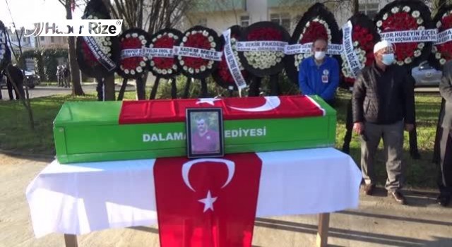 İş kazasında ölen orman işçisi son yolculuğuna uğurlandı