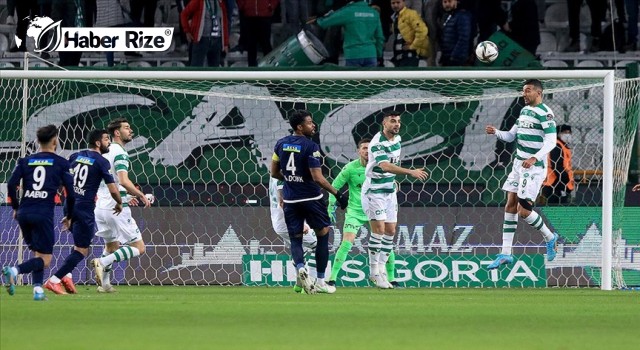 Konya'da 4-4'lük beraberlik