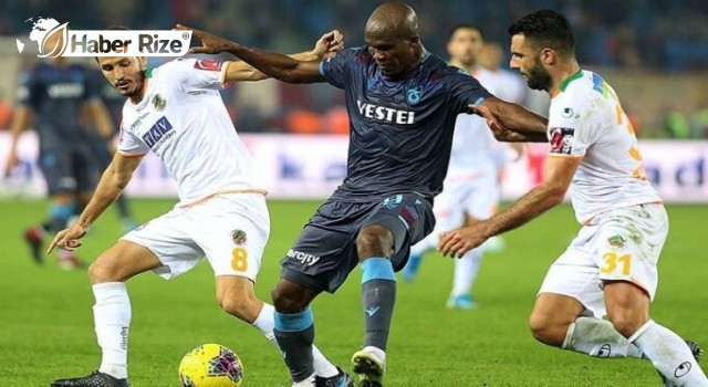 Trabzonspor ile Aytemiz Alanyaspor 12. randevuda