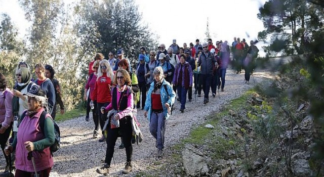 Yeşilçam yolunda doğa ile iç içe yürüyüş keyfi