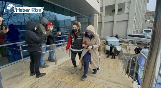 Zonguldak merkezli FETÖ operasyonunda yakalanan 6 zanlı adliyede