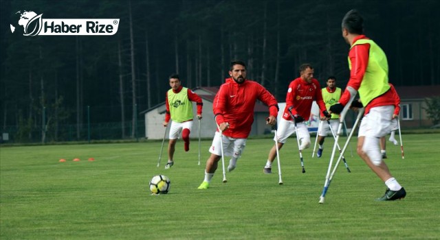 Ampute Milli Futbol Takımı'nın kampı sona erdi