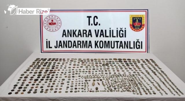 Ankara'da 4 bin 996 parça tarihi eser ele geçirildi