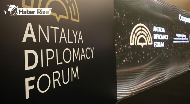 Antalya Diplomasi Forumu başladı