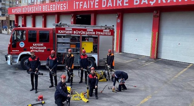 Başkan Büyükkılıç’tan İtfaiye’ye Dünya Standartlarında Yeni Ekipman Desteği