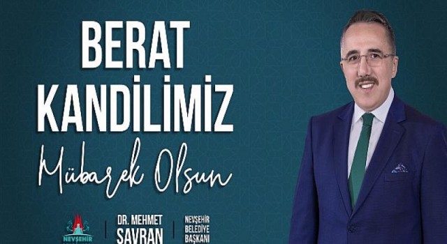 Başkan Savran’ın Berat Kandili Mesajı