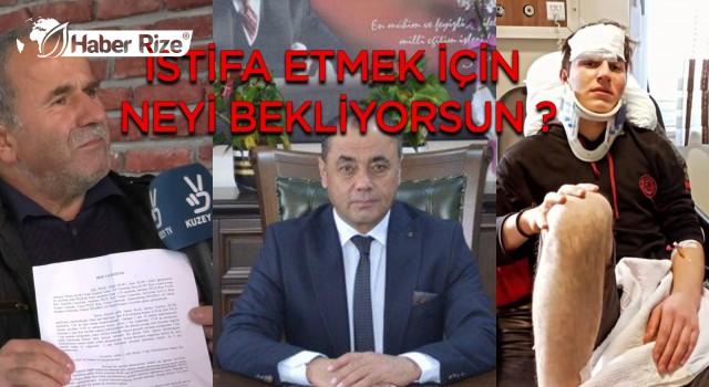 BAYRAK “İSTİFA ETMEK İÇİN NEYİ BEKLİYORSUN”