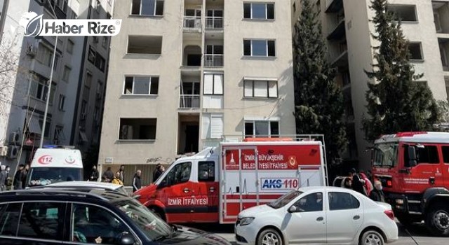 Deprem sonrası boşaltılan binada üzerine asansör düşen kişi öldü