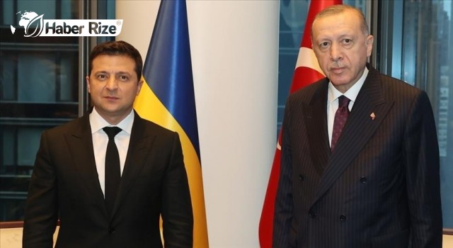 Erdoğan, Ukrayna Devlet Başkanı Zelenskiy ile telefonda görüştü