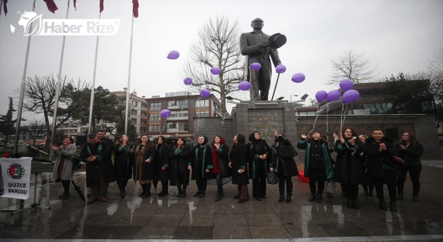 Farkındalık İçin Mor Balon Uçurdular