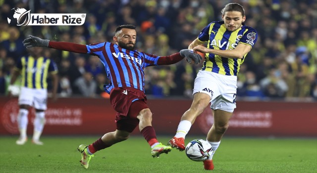 Fenerbahçe 0- Trabzonspor 1 (ilk yarı)