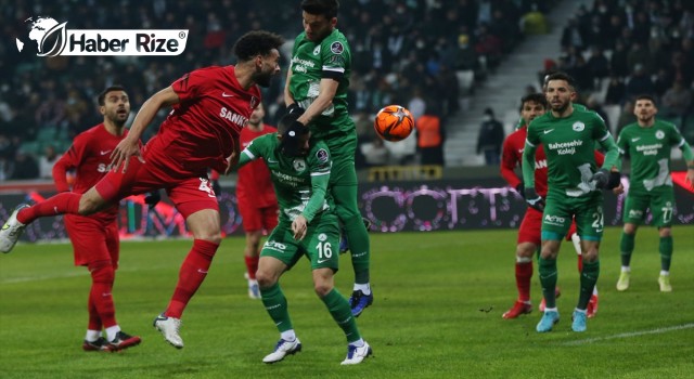 GZT Giresunspor: 1 - Gaziantep FK: 1 (İlk yarı)