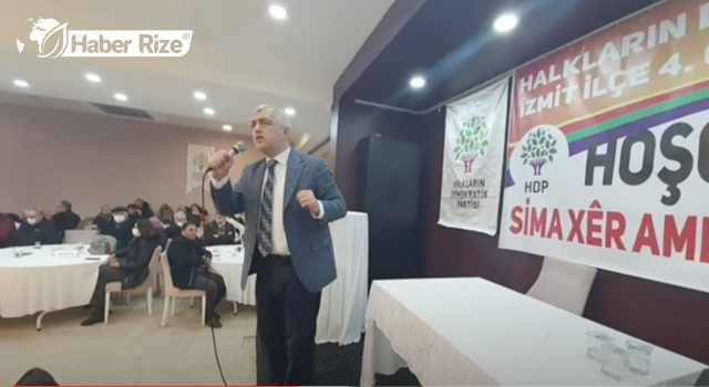 HDP Kocaeli'nde artık salonlara sığmıyor!