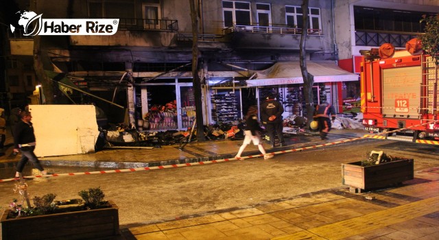 İş yerinde çıkan yangın hasara yol açtı