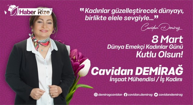 "KADINLARIMIZIN ÜLKE KALKINMASINDA ROLÜ BÜYÜK"