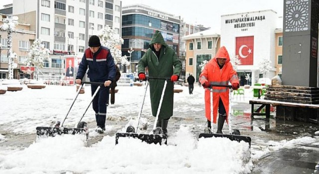 Karla Mücadele İçin Ekipler Hazır