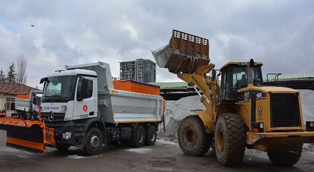 Keçiören’de Kar Yağışına Karşı Ön Hazırlık Tamam