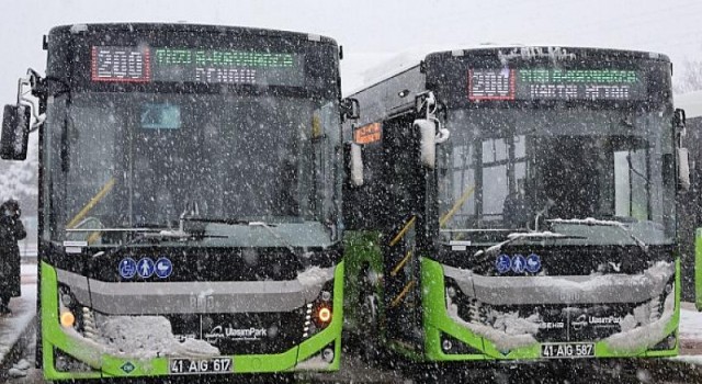 Kocaeli’de tramvay ve otobüslerde aksama yaşanmadı