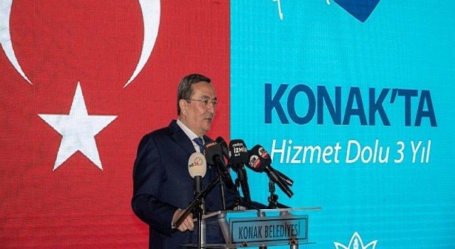 Konak’ta Hizmet Dolu 3 Yıl